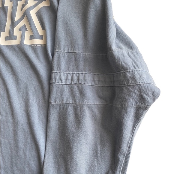 NWOT Victoria’s Secret Pink Batwing Oversized Baseball 3/4 T-shirt (size S) - Picture 7 of 11